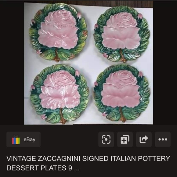Set of 8 dishes from Italy. - Picture 7 of 7